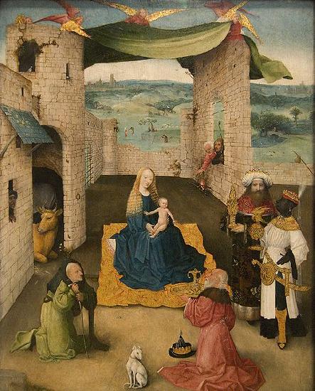 Hieronymus Bosch The Adoration of the Magi oil painting image